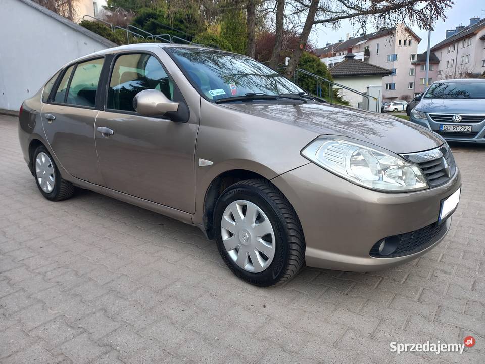 Renault Thalia model 2010r 14 16v benz mały Gdańsk
