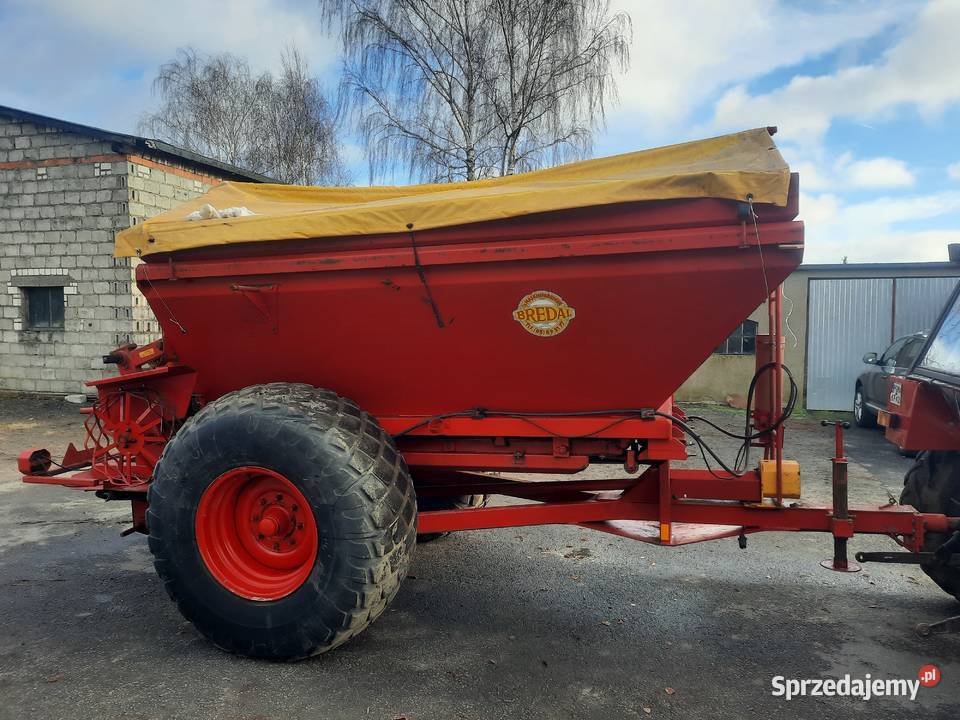 Rozsiewacz Bredal 6 ton Rozsiewacze nawozów Września