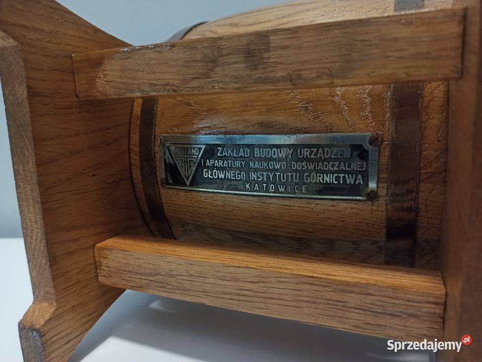 Beczka na alkohol drewno ZBUiAND kolekcjonerska Bielsko-Biała sprzedam