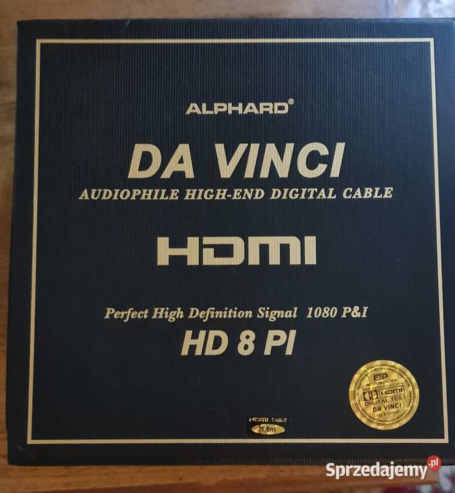 Kabel HDMI Alphard DA VINCI 165m JAKOŚĆ śląskie Katowice