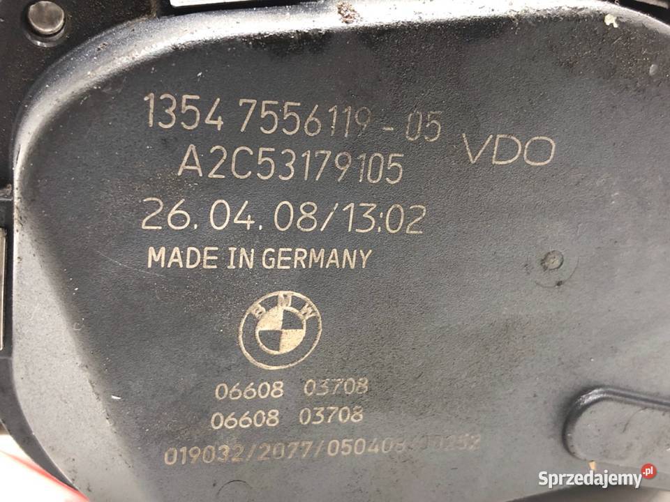 PRZEPUSTNICA BMW E71 7556119 30 306 0714 ZAWÓR