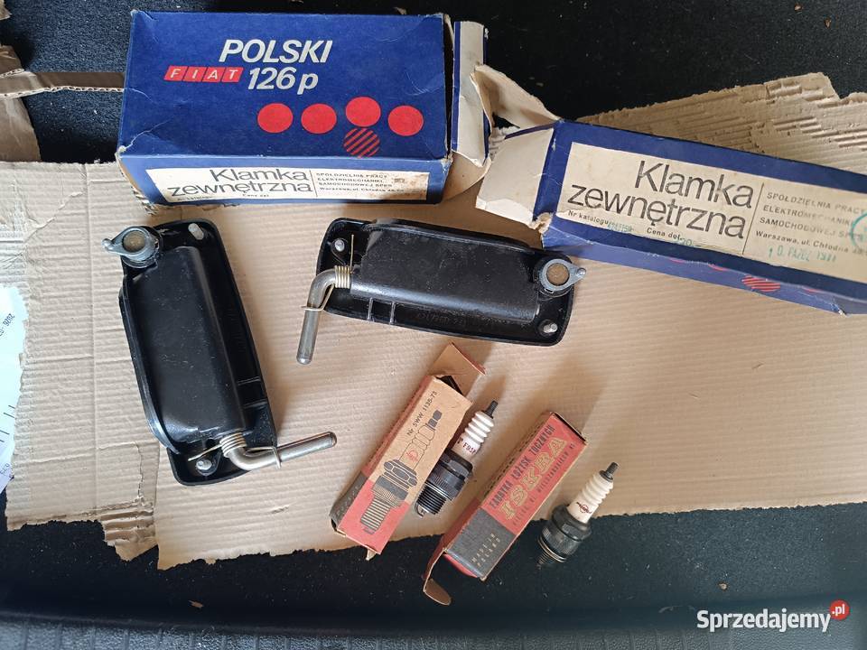Fiat 126p klamki nowe Części samochodowe Kraków sprzedam