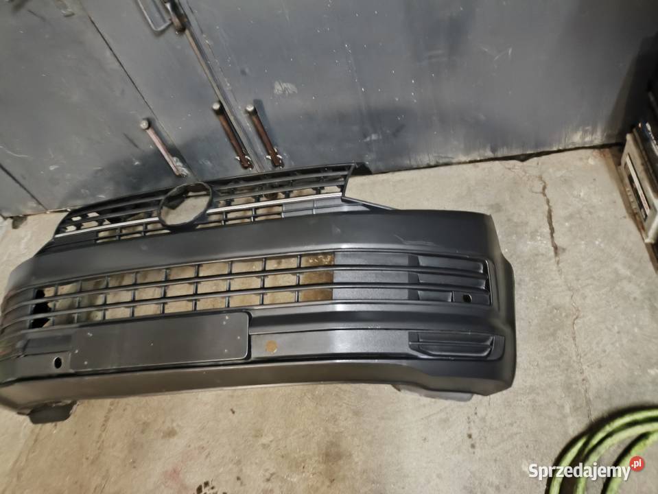 VW TRANSPORTER T6 ZDERZAK PRZÓD KRATKI