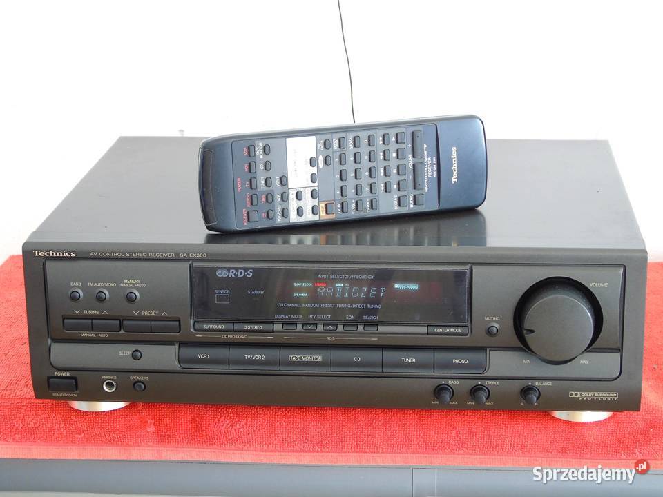 Amplituner Technics SAEX300 pilot sprawny Jasło