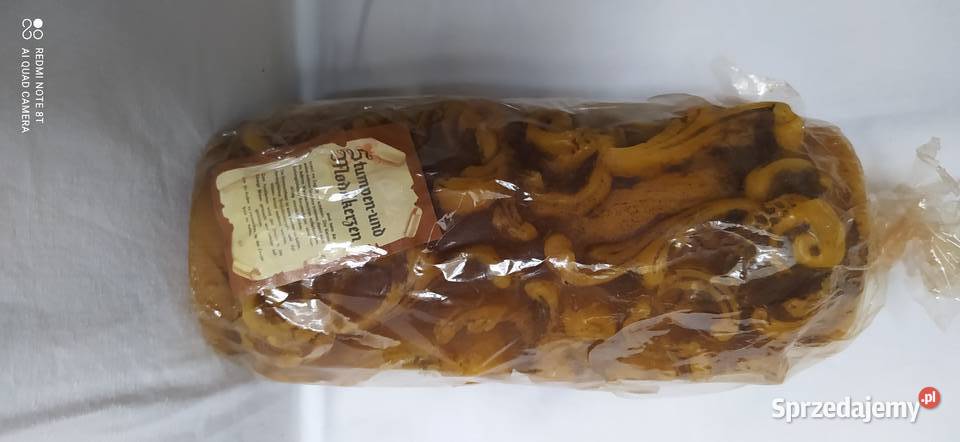 Duża niemiecka świeca modelowanaWysokość 22 x Wałbrzych