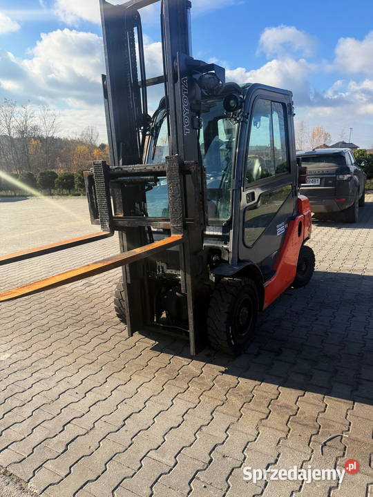 wózek widłowy TOYOTA 8FDF25 2500 Pyroban diesel Toyota łódzkie Działoszyn