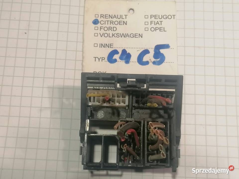 wtyczki do radia Citroen C4C5 Peugeot 307 Piotrków Trybunalski sprzedam