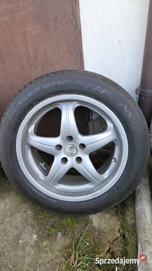 Opony felgi 21555 R17 zimowe aluminiowe 5x108 Żory