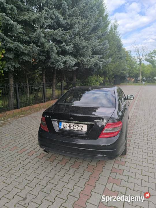 Anglik Irlandia Mercedes C klasa W 204 AMG 18 podgrzewane fotele