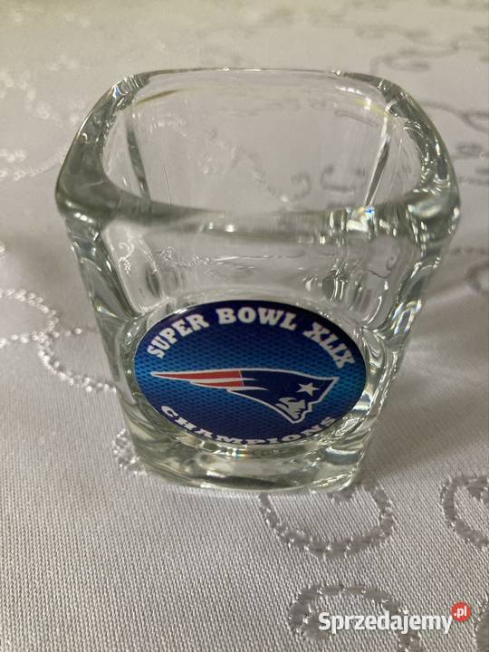 Kieliszek Super Bowl NFL XLIX Champions USA przezroczysty śląskie Czerwionka-Leszczyny