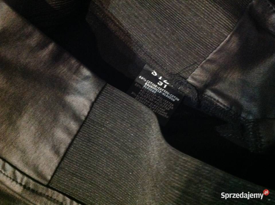 Spodnie Legginsy Woskowane Czarne Damskie 31 lubuskie Nowa Sól