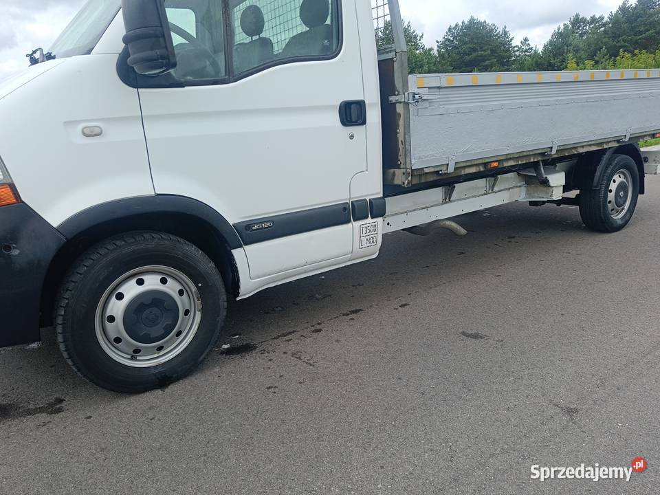 Renault Master 2 5 CDTI Skrzyniowypaka Rok produkcji 2007 Renault Grajewo
