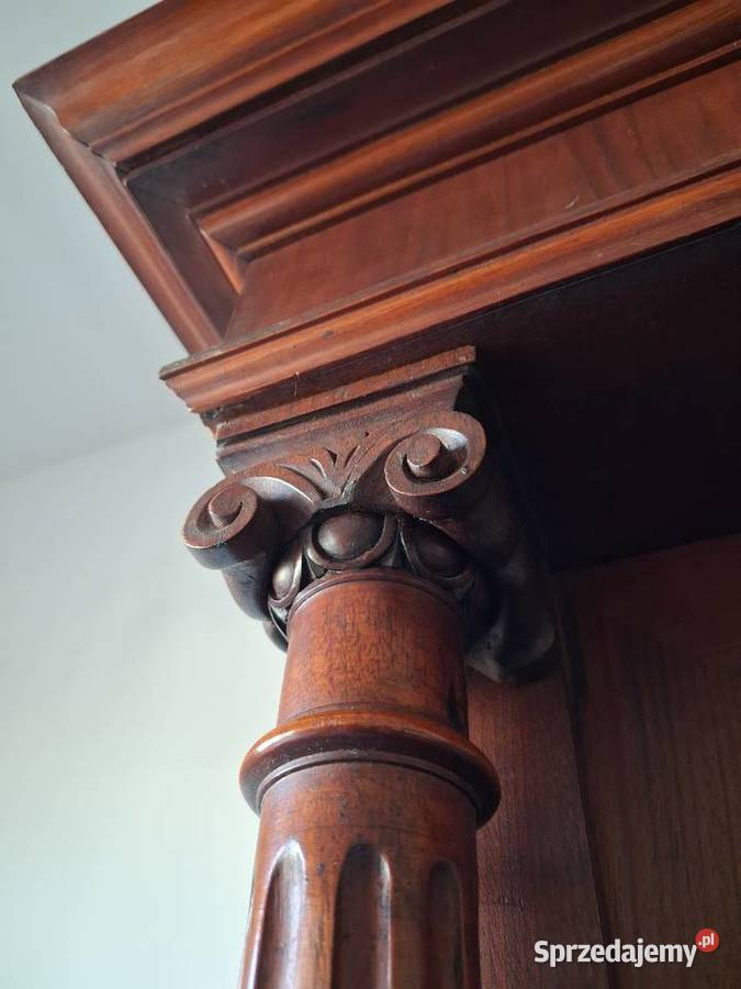 biblioteka witryna secesja oryginał piękny Ożarów Mazowiecki