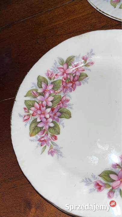 Filiżanka z talerzykiem deserowym Myflower Syg Gdańsk