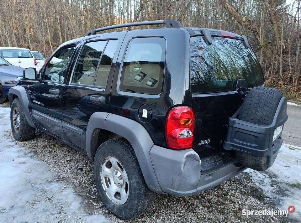 Jeep Cherokee 28 CRD 2004r Zarejestrowany wspomaganie kierownicy Wojcieszów