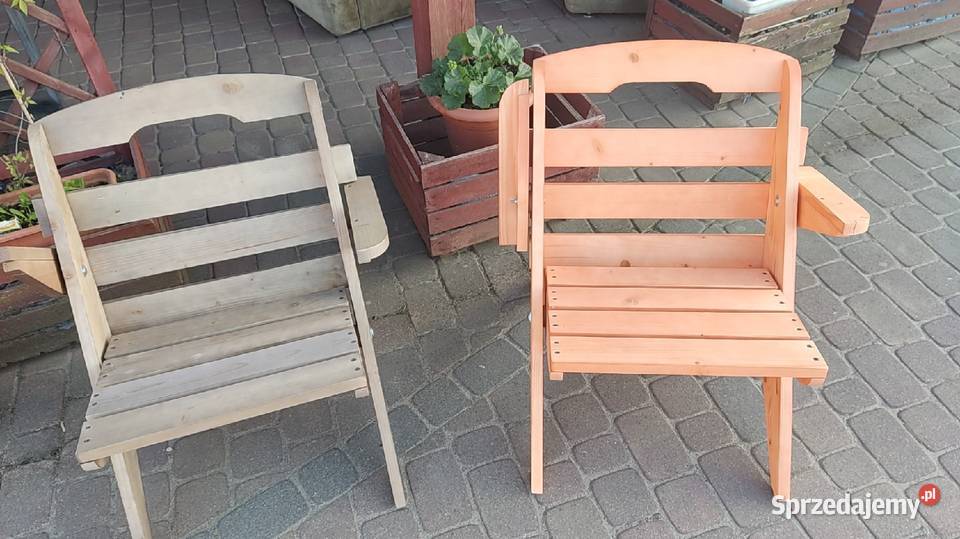 Ławki i krzesła składane wielkopolskie Gniezno