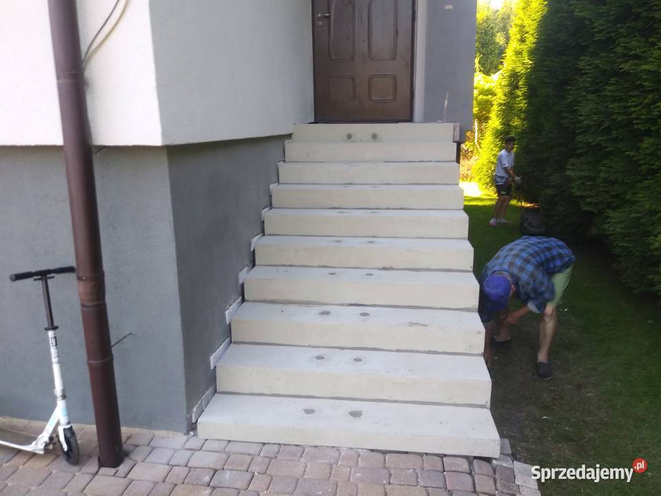 Schody betonowe prefabrykowane prefabrykaty Katowice