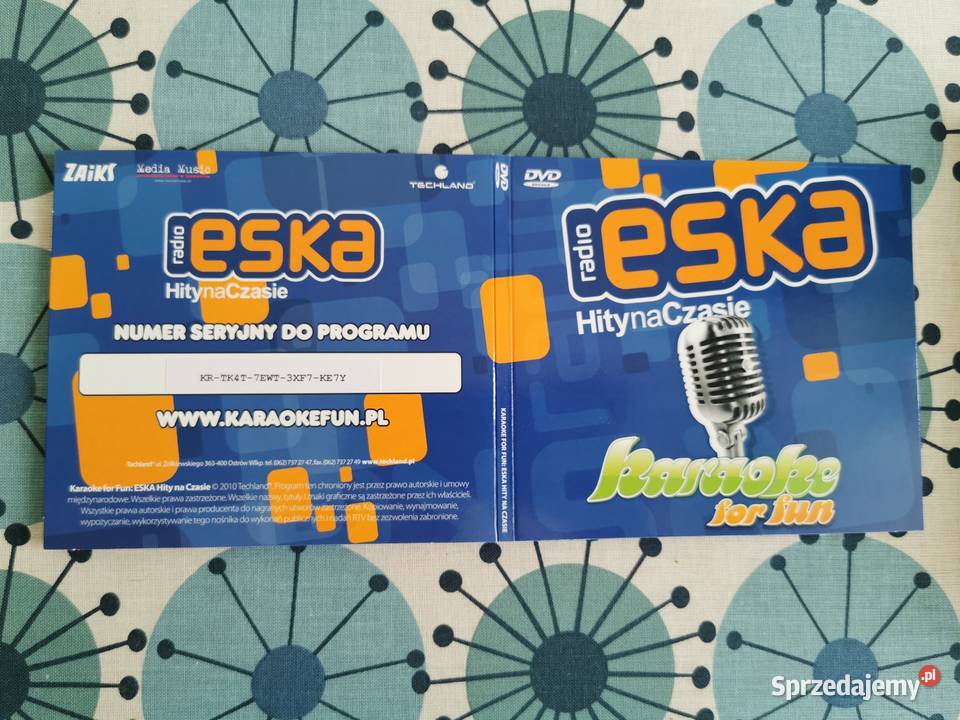 radio Eska Hity na Czasie Karaoke DVD Płyty i kasety Puławy