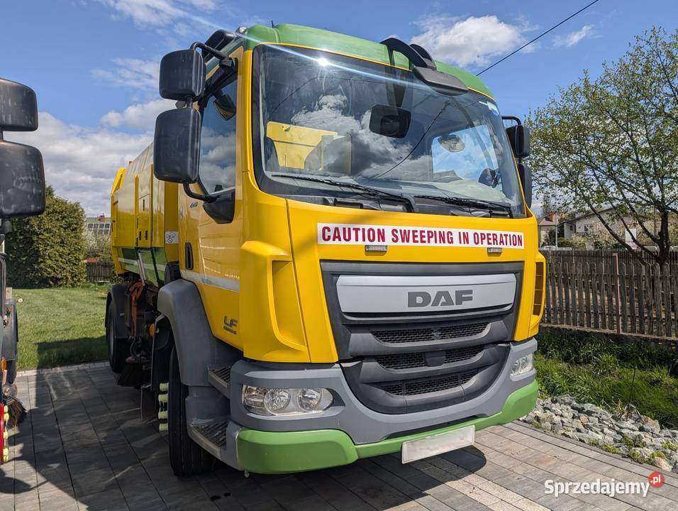 Zamiatarka uliczna DAF LF 55 220 SCARAB MISTRAL podkarpackie