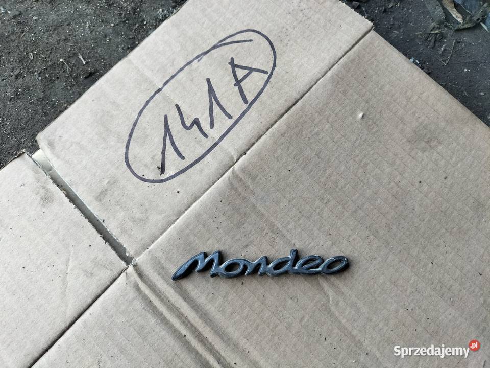 MONDEO MK1 MK2 ZNACZEK EMBLEMAT NAPIS osobowe Kamień-Kolonia