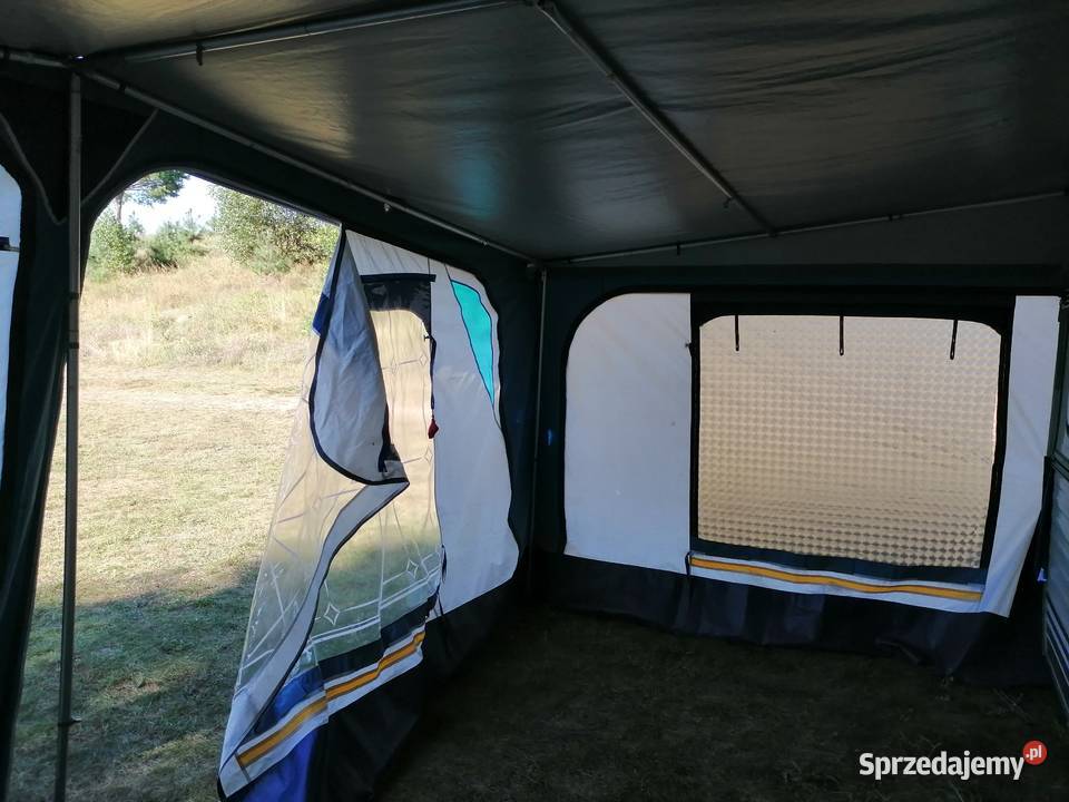 Przedsionek namiot do przyczepy kempingowej Dziemiany sprzedam