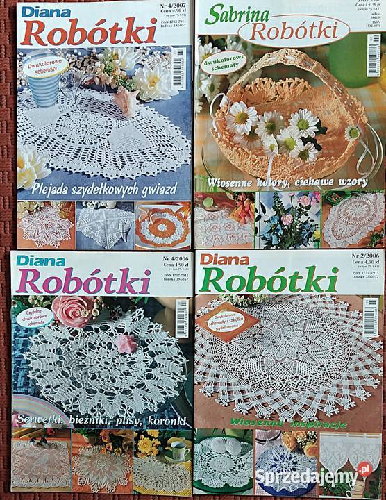 robótki szydełko czasopisma Bukowno