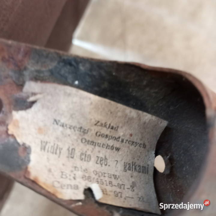 Widły do ziemniaków Pawłowice