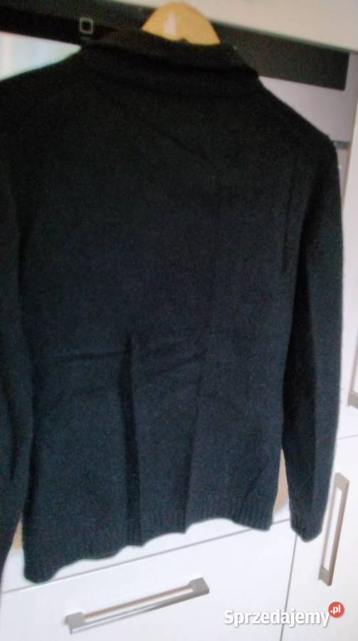 Sweter Czarny Rozpinany Damski YORN SM M Kaszmir lubuskie Nowa Sól