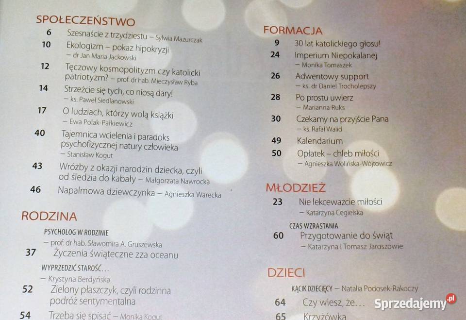 W naszej rodzinie 3 egzemplarze