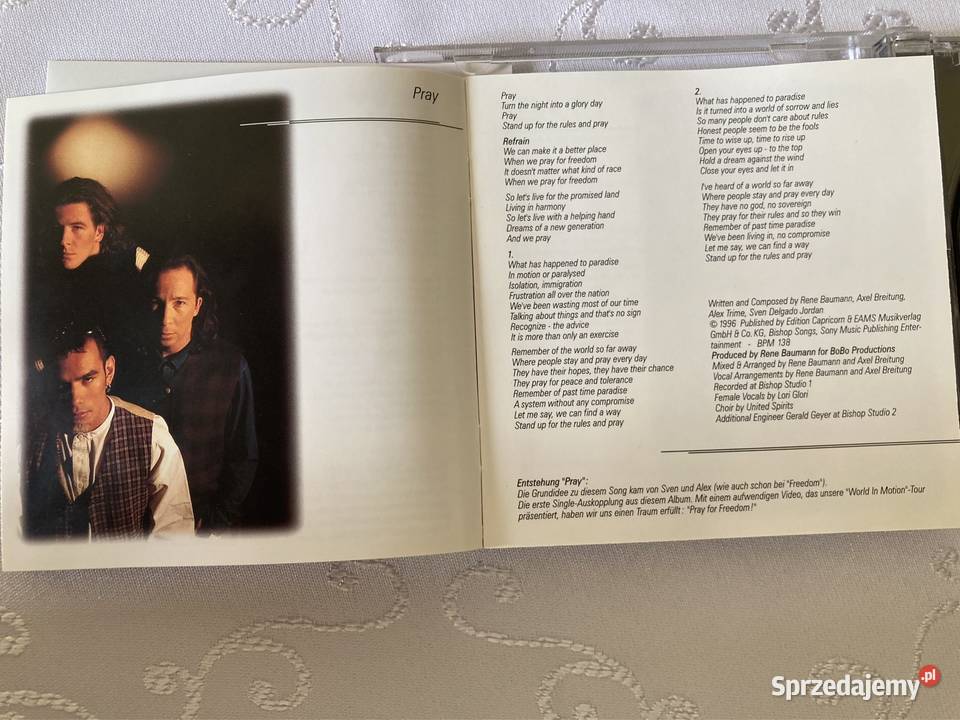 Płyta Cd Album DJ Bobo World In Motion Okładka I pop Czerwionka-Leszczyny sprzedam