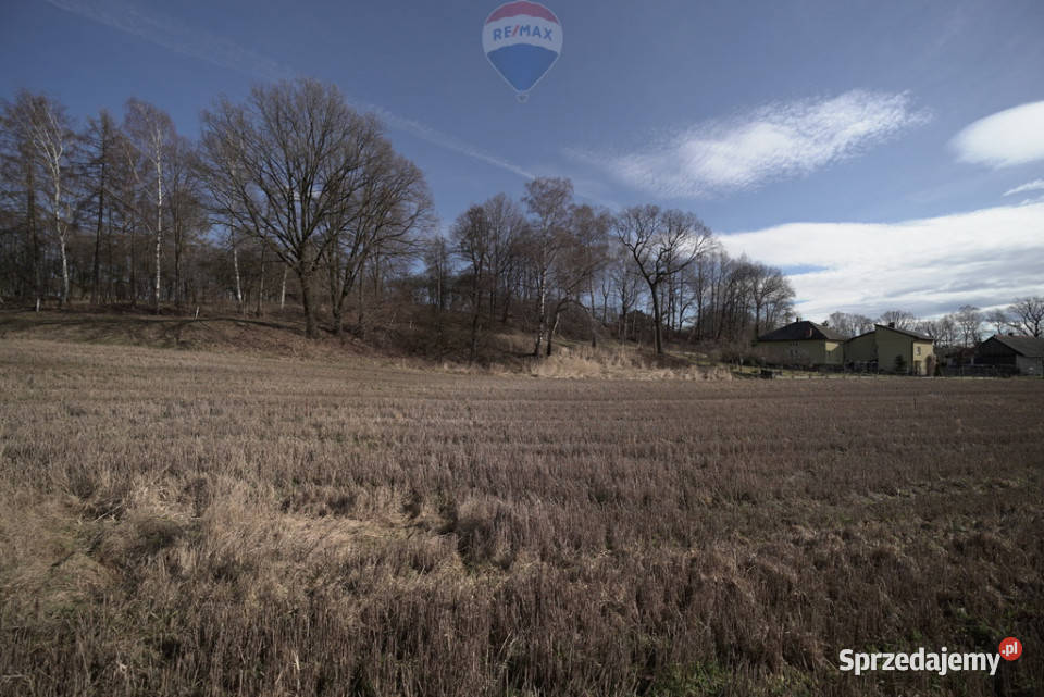 Działka budowlana 918 m Malec k Kęt asfalt