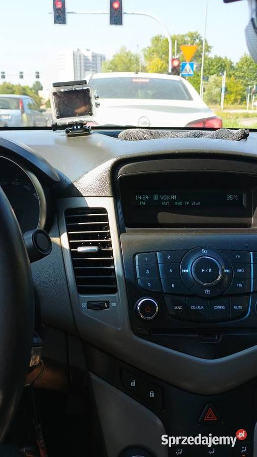 Chevrolet Cruze 16 LPG 2009r drugi właściciel welurowa tapicerka Poznań