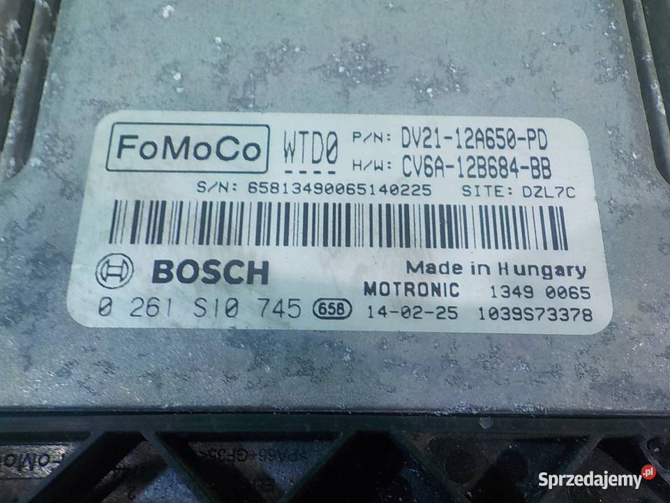 FORD B 10 B 14r 5D sterownik komputer silnika osobowe Suków