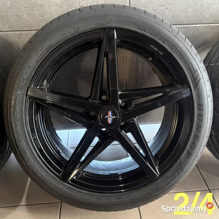 19 Ford Mustang felgi koła komplet 5x1143 ET40 Lubasz