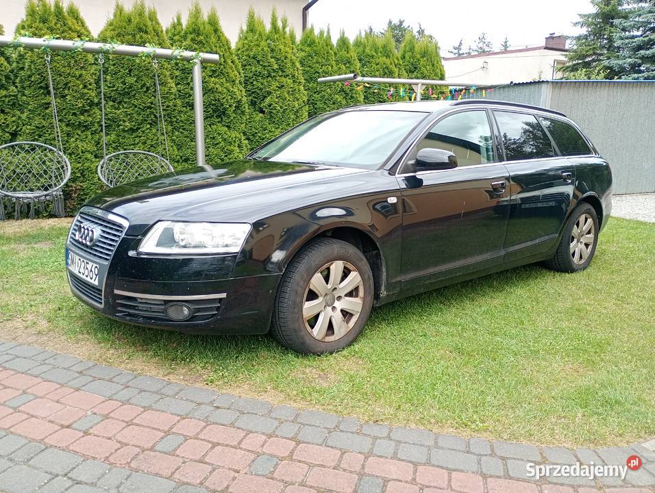 Audi A6 C6 27 TDI Avant czarna manual nieuszkodzony