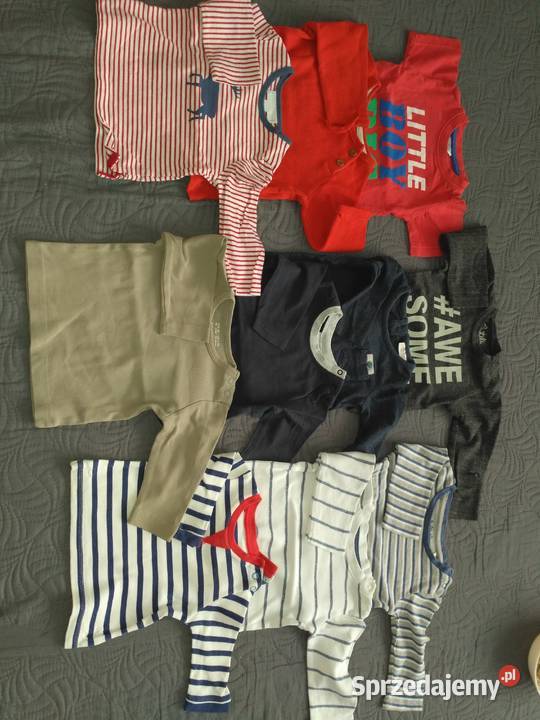 Bluzeczki 68 10 sztuk 8 Rozmiar 68 Dobroń Duży