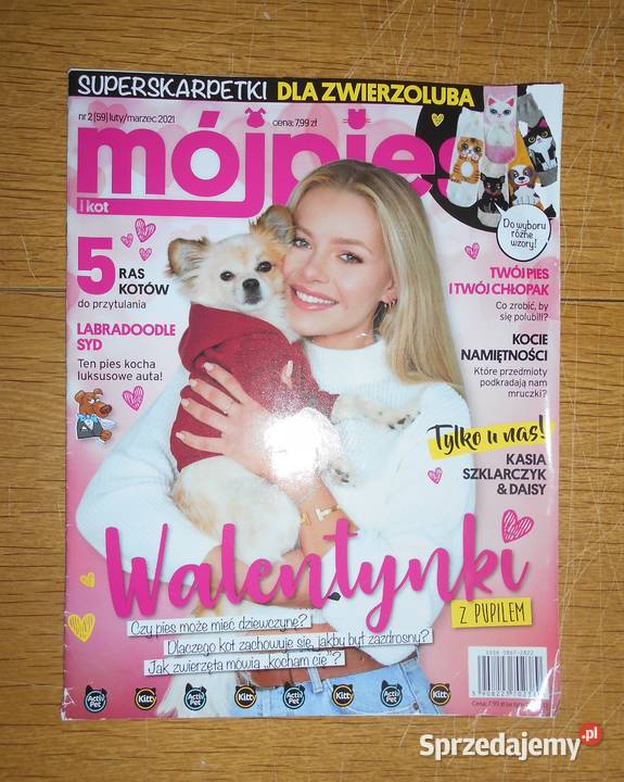 Miesięcznik Mój pies lutymarzec 2021 Kasia Parczew