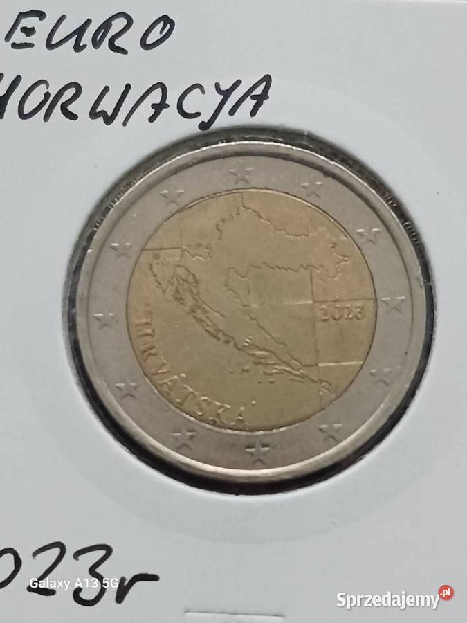 2 Euro Chorwacja 2023 r Numizmatyka Numizmatyka Konin