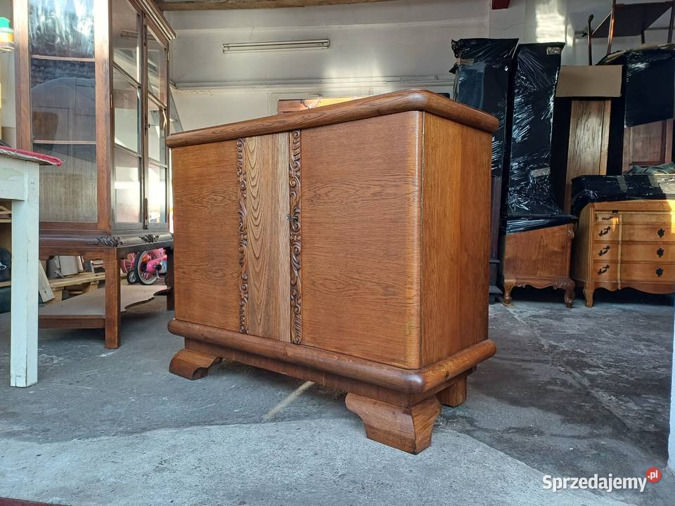 Komoda ArtDeco renowacji Suchorzew