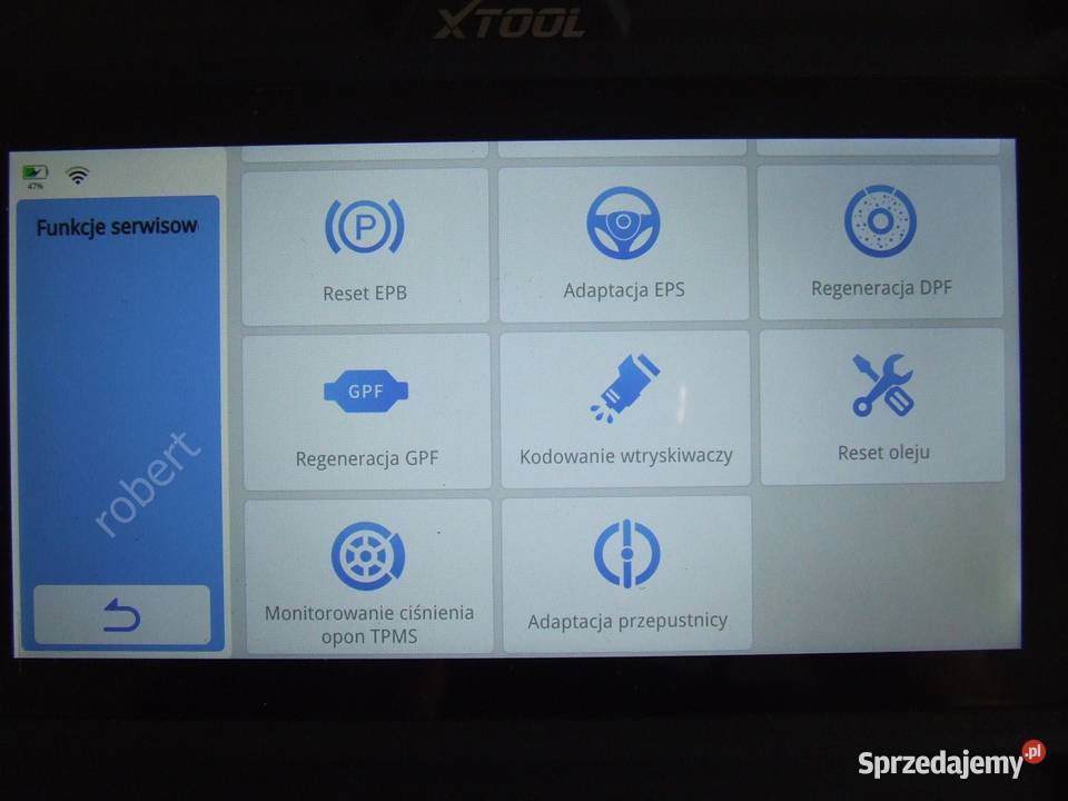Tester Diagnostyczny Diagnoskop XTOOL D5 jpolski mazowieckie Siedlce