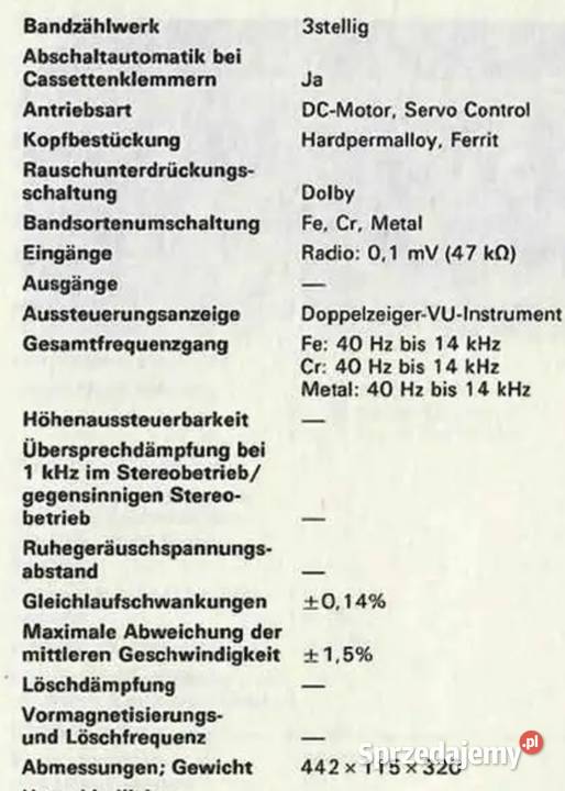 Zestaw stereo vintage Saba RS910 i CD270 Krotoszyn