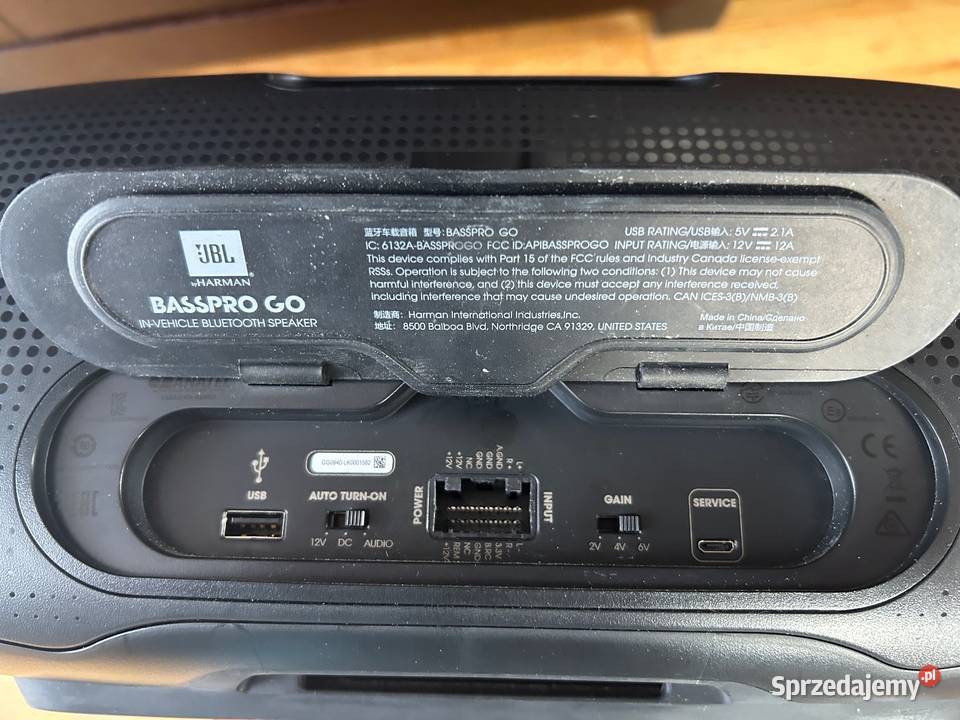 JBL BassPro GO Subwoofer samochodowy głośnik Elektronika mazowieckie Grodzisk Mazowiecki