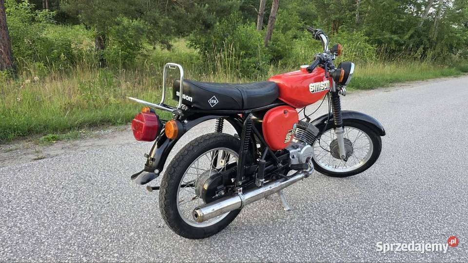 Simson s51 4biegi zarejestrowany motorower Kolbuszowa