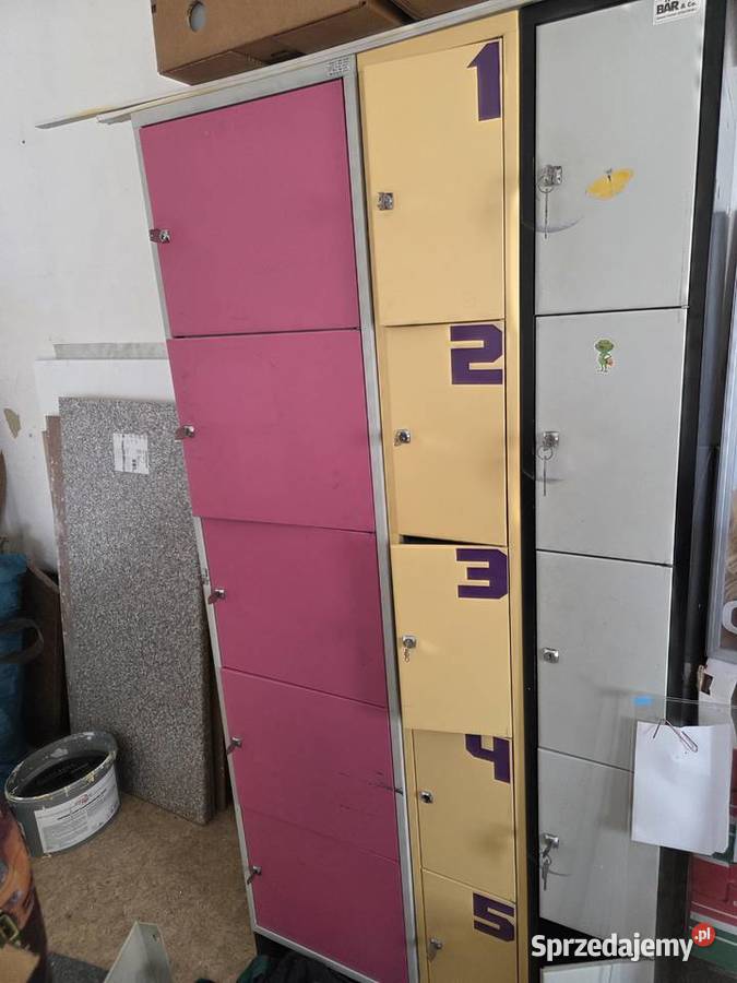 Szafki Metalowe Socjalne Pracownicze Schowkowe Pozostałe Zgorzelec
