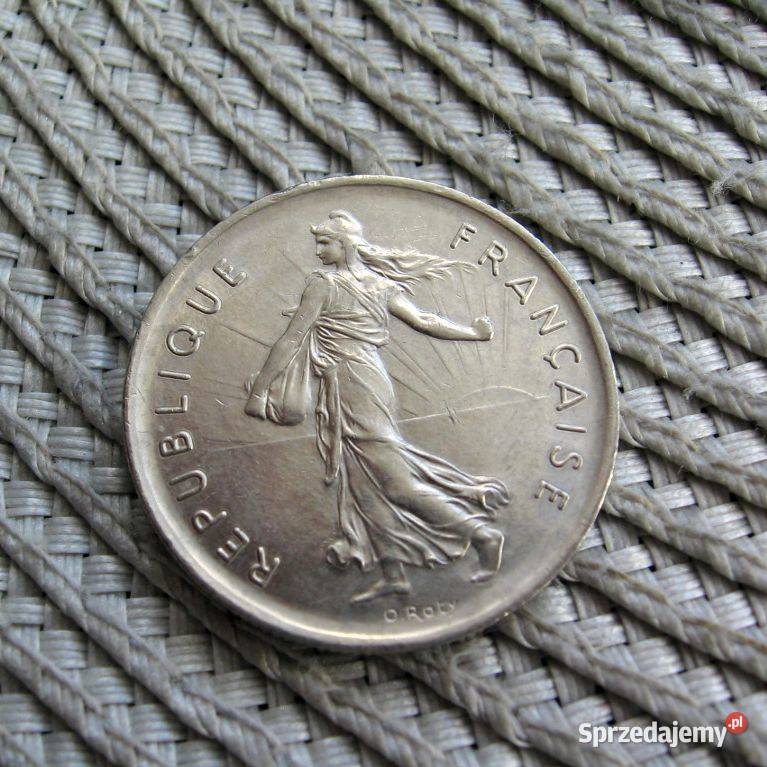 Francja 5 Frank 1971r Kalisz sprzedam