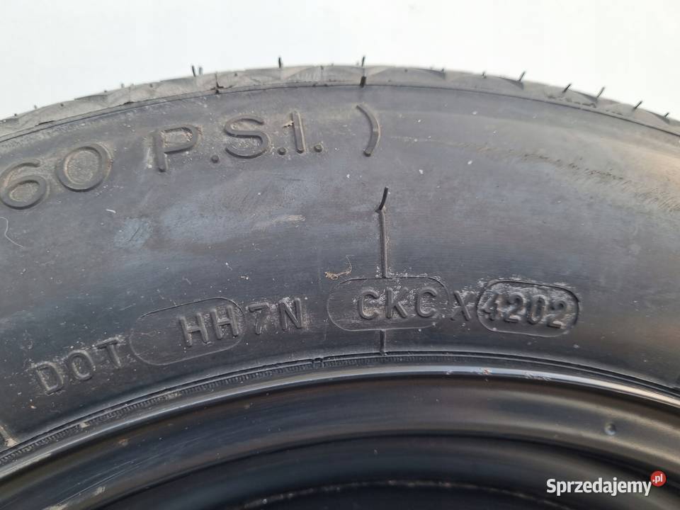 KOŁO DOJAZDOWE Ford Focus mk1 dojazdówka 12580 Opony i felgi Chełm