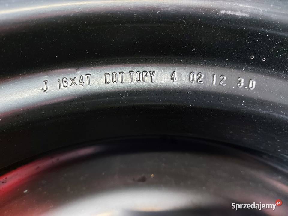 MAZDA 5 CR koło dojazdowe 1257016 96M 5x1143 Koła dojazdowe