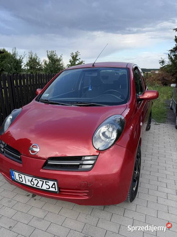 Nissan micra k12 14 benzyna klimatyzacja lubelskie sprzedam