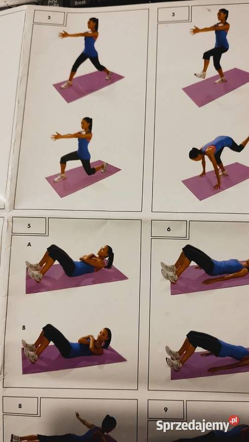 Crivit exercise mat mata fitness i do ćwiczeń