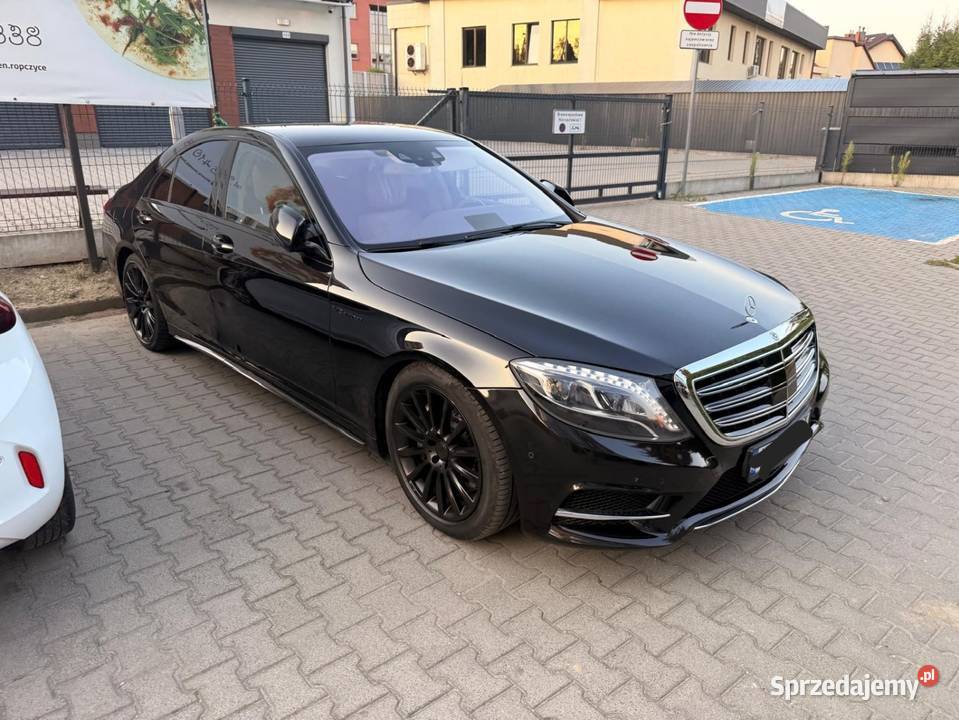 Mercedes benz Sklasa w222 S500 4x4 47 Salon czarny podkarpackie Dębica